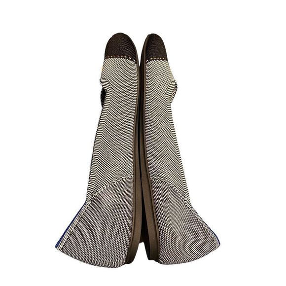 Rothy's The Flat Grey Mist Captoe Knit Slip On Ballet Flats Womens US 12.5‎ - Picture 7 of 11